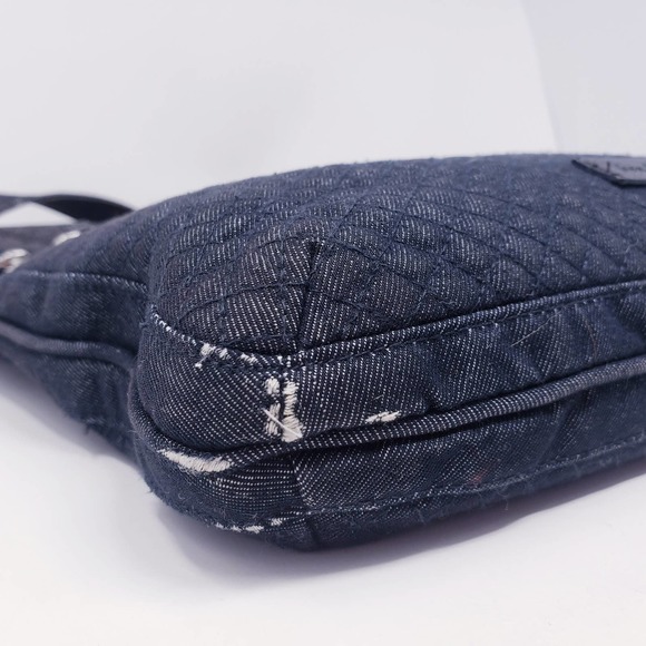 Vera Bradley Quilted Denim Navy Crossbody Bag - Picture 10 of 11
